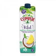 Compal vital pineapple coconut 1lt