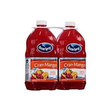 Ocean spray cran mango juice 2/64 oz