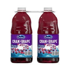 Ocean cran grape juice 2 pack 64 oz