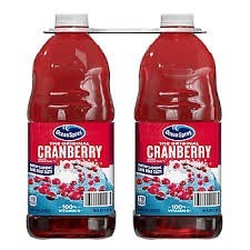 Ocean spray 100% cranberry juice 2 pack 96 oz