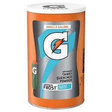 Gatorade powder frost glacier freeze 76.5 oz