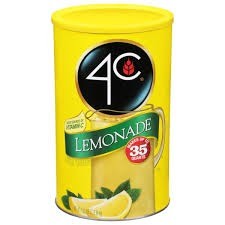 4C 35 quarts lemonade mix 72.5 oz