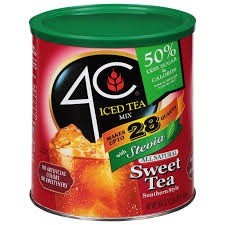 4C reduce sugar sweet  tea mix 36.9 oz