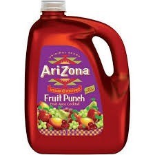 Arizona fruit punch tea 1 gallon