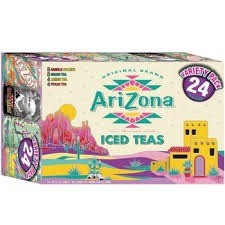 Arizona tea 24 variety pack cans 15 oz