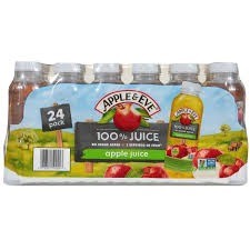 Apple and eve %100 juice 24 count 26/6 75 oz