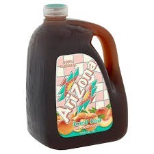 Arizona peach tea 1 gallon