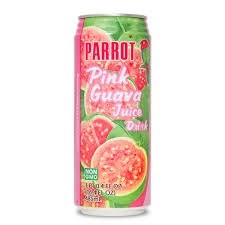 Parrot pink guava juice 15.6 oz