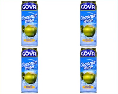 Goya coconut water 4 pack 17.6 oz