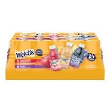 Welch juice variety  24 pack 10 oz