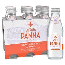Acqua panna natural spring water 6 pack 250ml