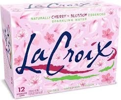 La croix sparkling water cherry blossom 12 pack 12 oz