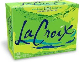 La croix sparkling water lime 12 pack 12 oz