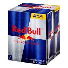 Red bull energy drink 4 pack 8.4 oz