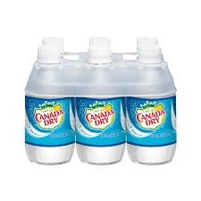 Canada dry bottle club soda 6 pack 10 oz