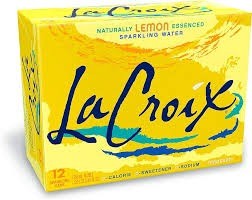 La croix sparkling water lemon 12 pack 12 oz