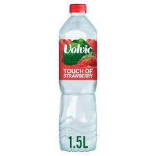 Volvic assort water strawberry 1 bottle 1.5lt
