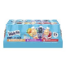 Welch juice  grape variety pack 24 pack 10 oz