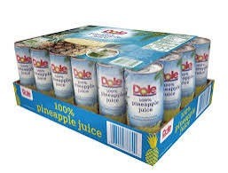 Dole pineapple juice 24 pack 8 oz