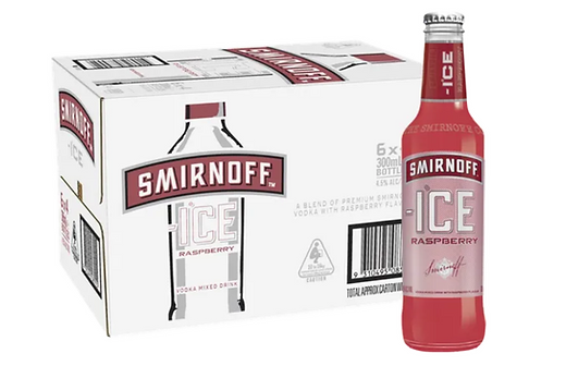 Smirnoff ice raspberry 24 pack 12 oz