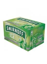 Smirnoff ice green apple  24 pack 12 oz