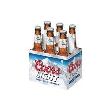 Course light 6 pack bottle 12 oz