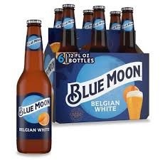 Blue moon belgian white ale 6 pack 12 oz