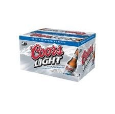 Course light 24 pack bottled 12 oz