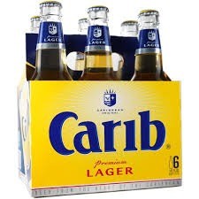 Carib lager beer 6 pack 12 oz