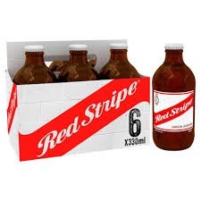 Red stripe beer 6 pack 330ml