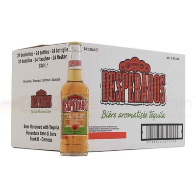 Desperados red 24 bottle pack 330ml
