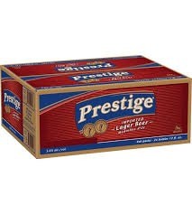 Prestige lager beer 24 pack 355 ml
