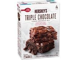 Betty crocker triple crocker chocolate brownie cake mix 4/20 oz