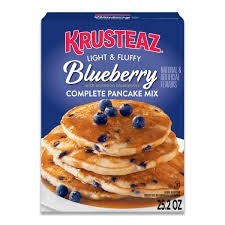Krusteaz blueberry pancake mix 25.2 oz