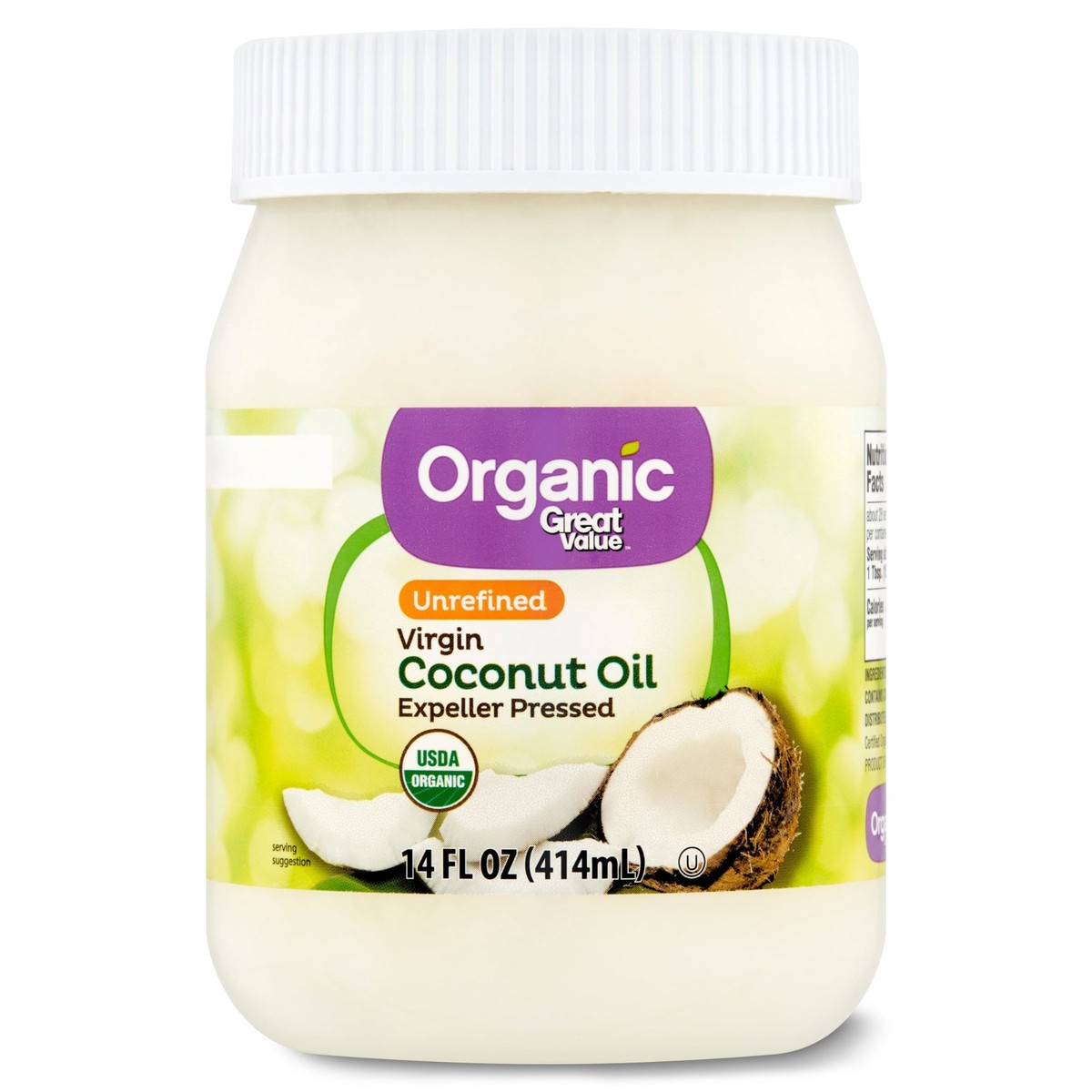 Oh so good organic coconut oil 60 oz