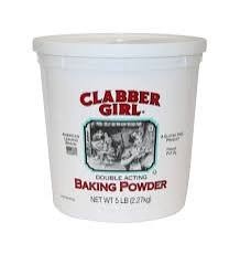 Clabber girl baking powder 5lb