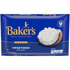 Bakers angel flake coconut 14 oz