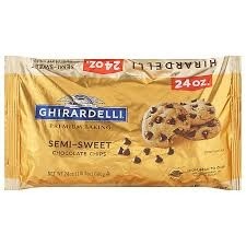 Ghirardelli deli semi sweet chip 24 oz