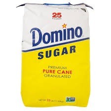 Domino sugar 25 lb