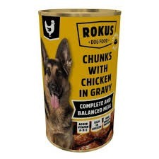 Rokus crunch with chicken in gravy 1240 gr
