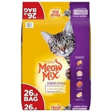 Meow mix original dry cat food 26 lb