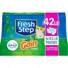 Fresh step unscented cat litter 42 lb