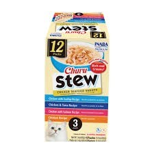 Churu stew chicken seafood box variety pack 1.9 oz