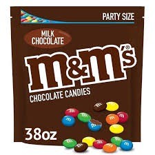 M&MS peanut candies 38 oz