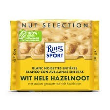 Ritter Sport with met hlze noten  100gr