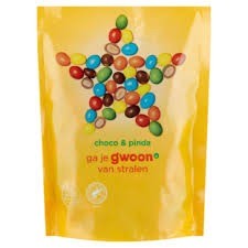 G'woom bitesize choco pinda 250 gr