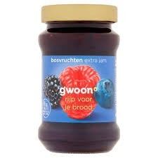 G'woon bosvruchten extra jam 450 gr