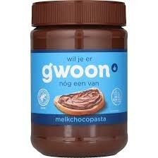 G'woon chocopaster melk 400 gr