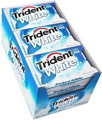 Trident white peppermint 12 pack