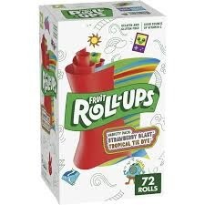 Betty crocker fruit roll up 72 count